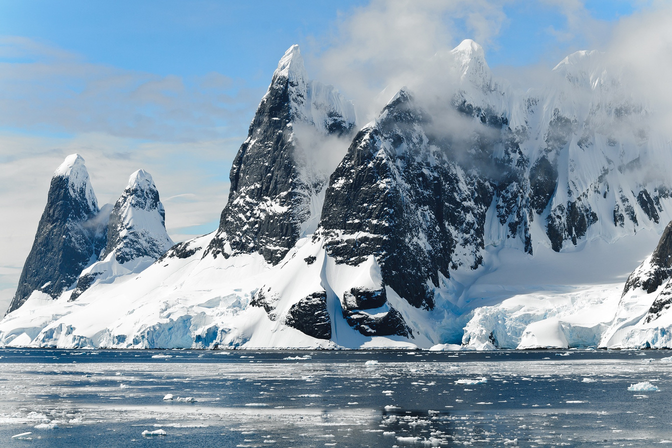 Icebergs in Antartica