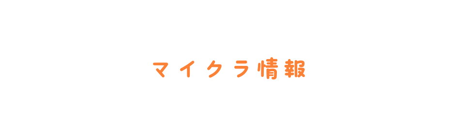 マイクラ情報